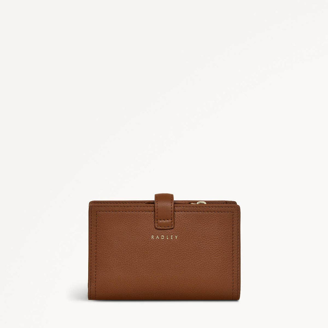 Willis Street Leather Medium Bifold Wallet in Saddle - RUTHERFORD & Co