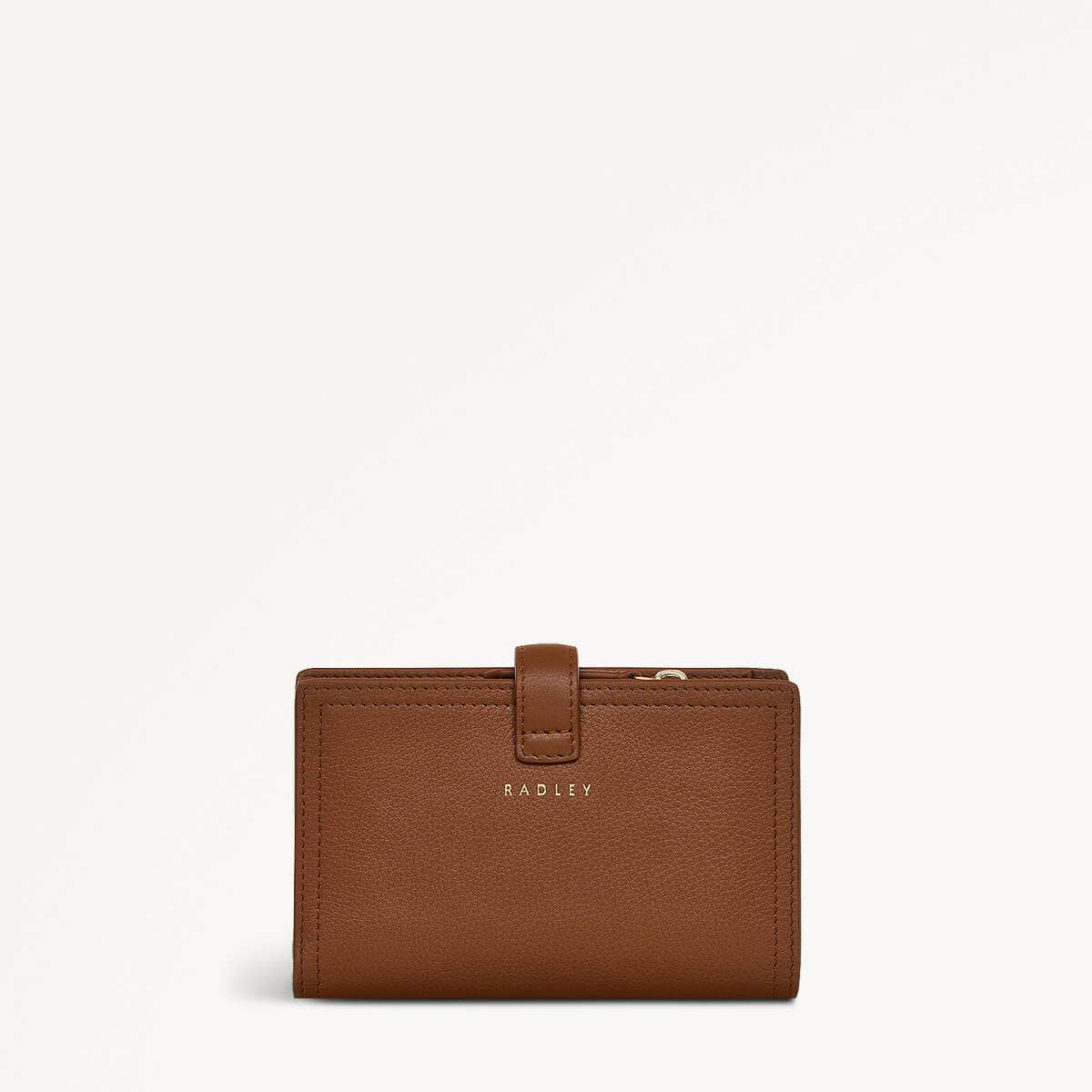 Willis Street Leather Medium Bifold Wallet in Saddle - RUTHERFORD & Co