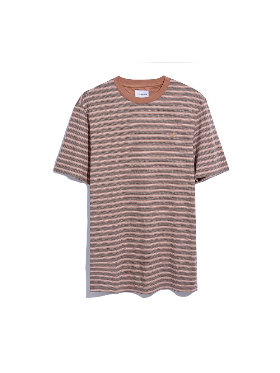 Wilmot Regular Fit Striped T-Shirt - RUTHERFORD & Co