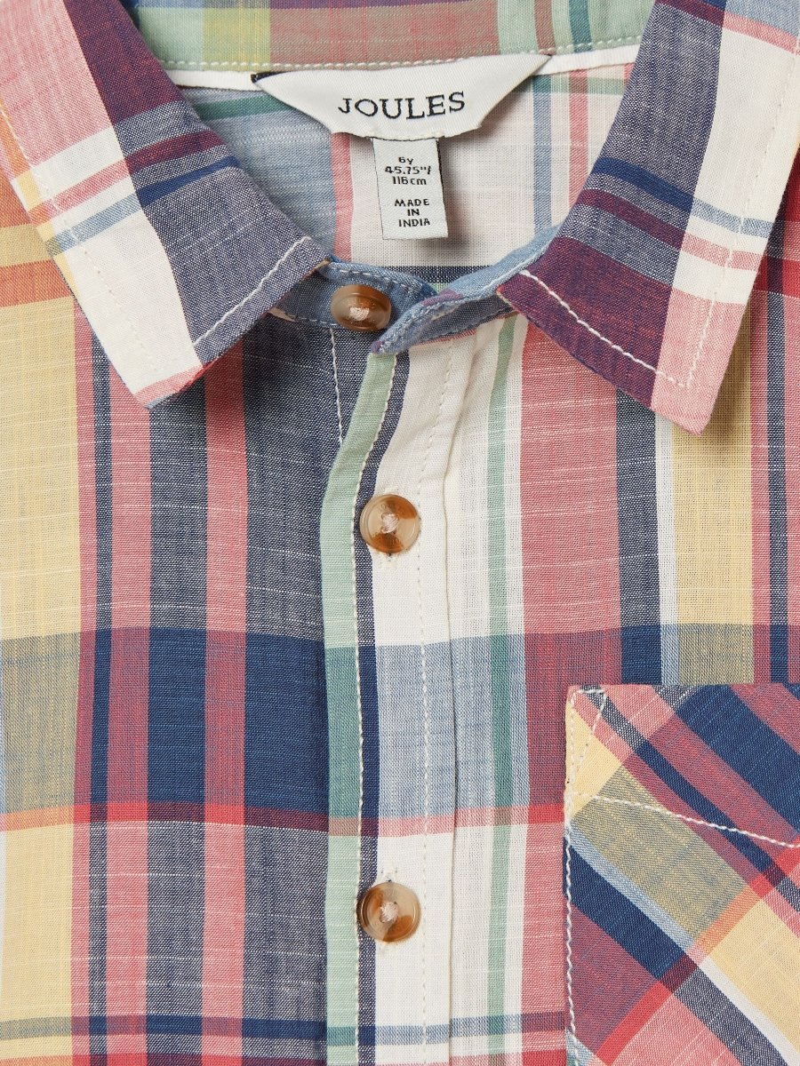 Wilson Multi Cotton Check Shirt - RUTHERFORD & Co