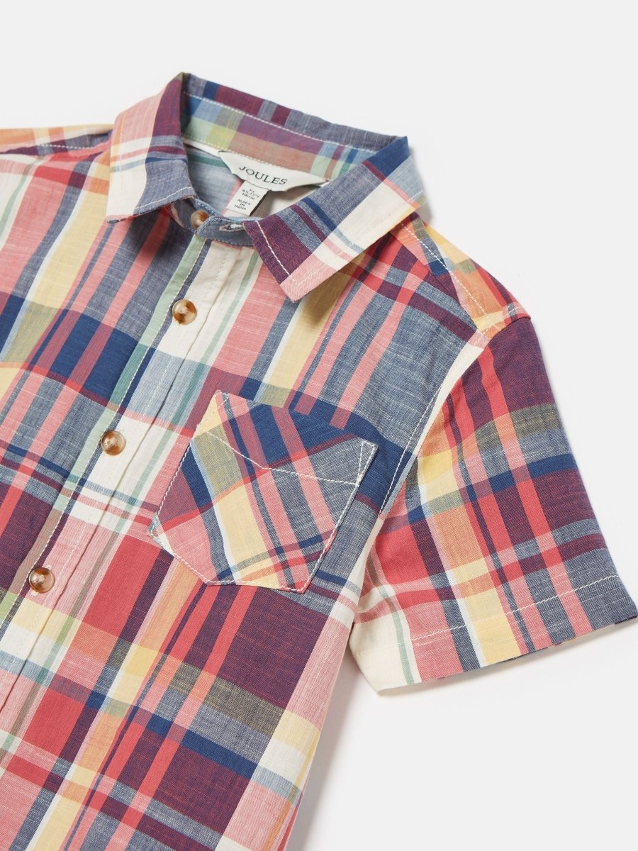 Wilson Multi Cotton Check Shirt - RUTHERFORD & Co