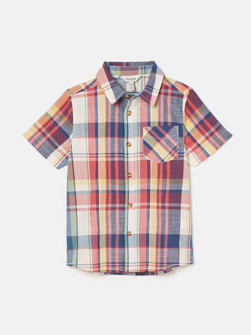 Wilson Multi Cotton Check Shirt - RUTHERFORD & Co