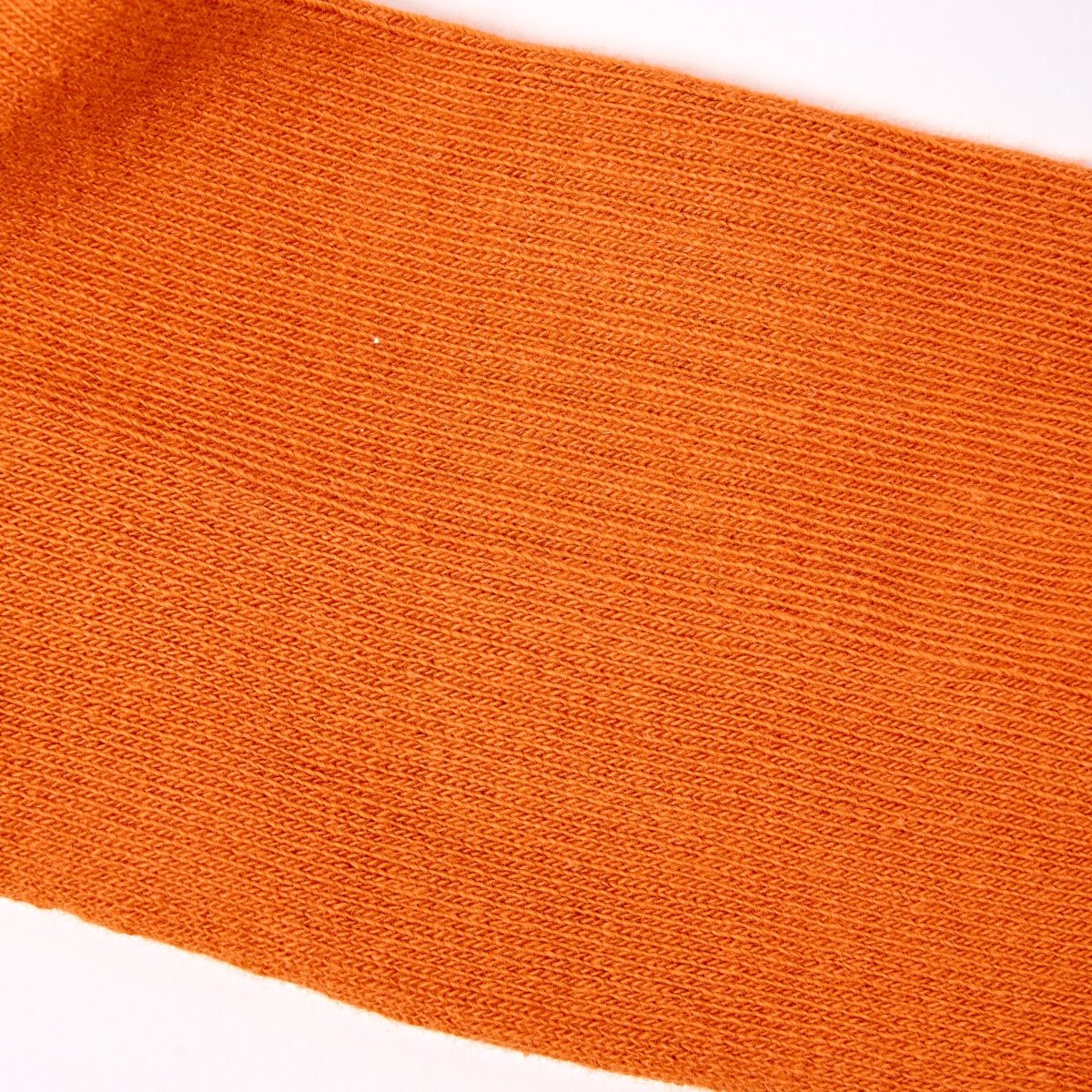 Wimbledon Crew Socks for Men in Burnt Orange - RUTHERFORD & Co