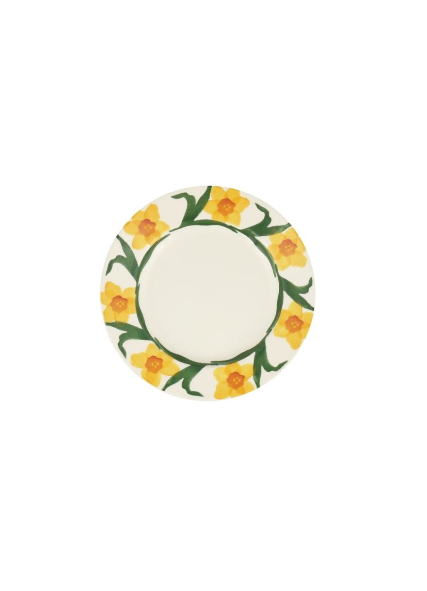 Windblown Daffodils Small Side Plate, 6.5 Inch - RUTHERFORD & Co