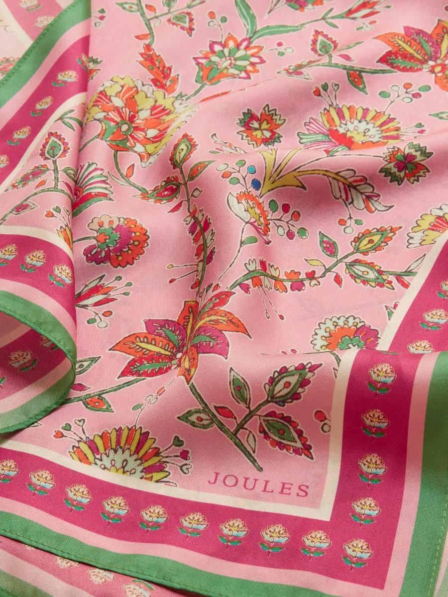 Windsor Pink Silk Scarf - RUTHERFORD & Co
