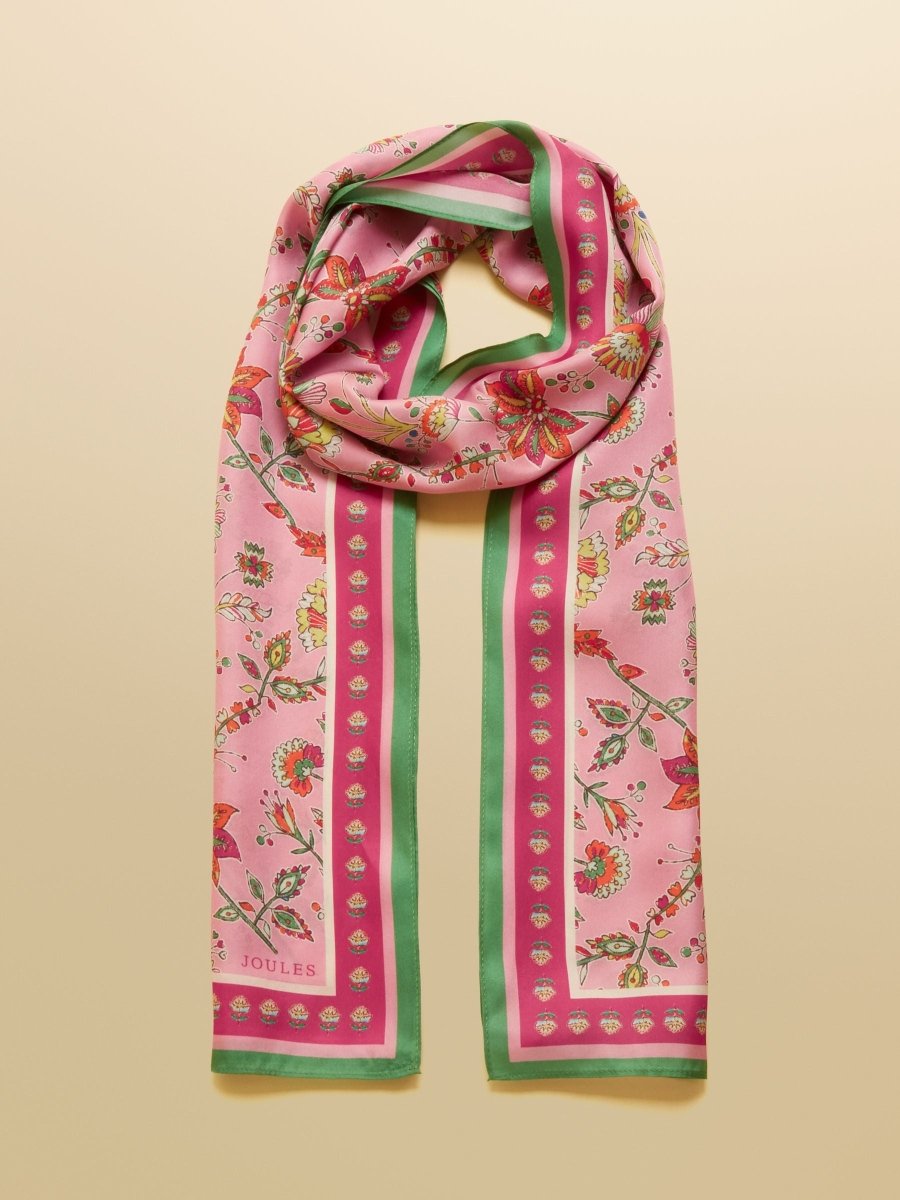Windsor Pink Silk Scarf - RUTHERFORD & Co