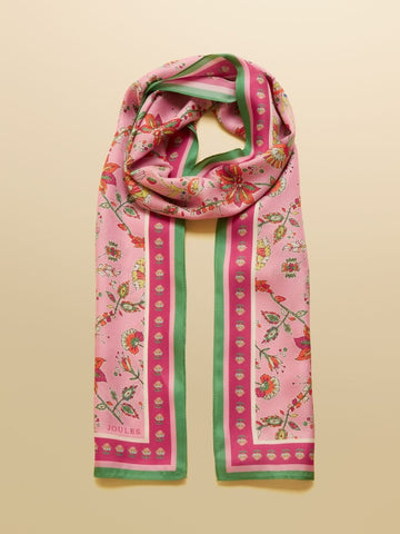 Windsor Pink Silk Scarf - RUTHERFORD & Co
