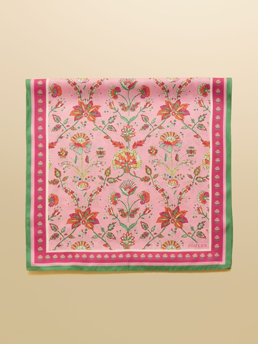 Windsor Pink Silk Scarf - RUTHERFORD & Co