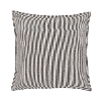 Windsor Woven Stripe Pf Cushion Ink Blue 45x45 - RUTHERFORD & Co