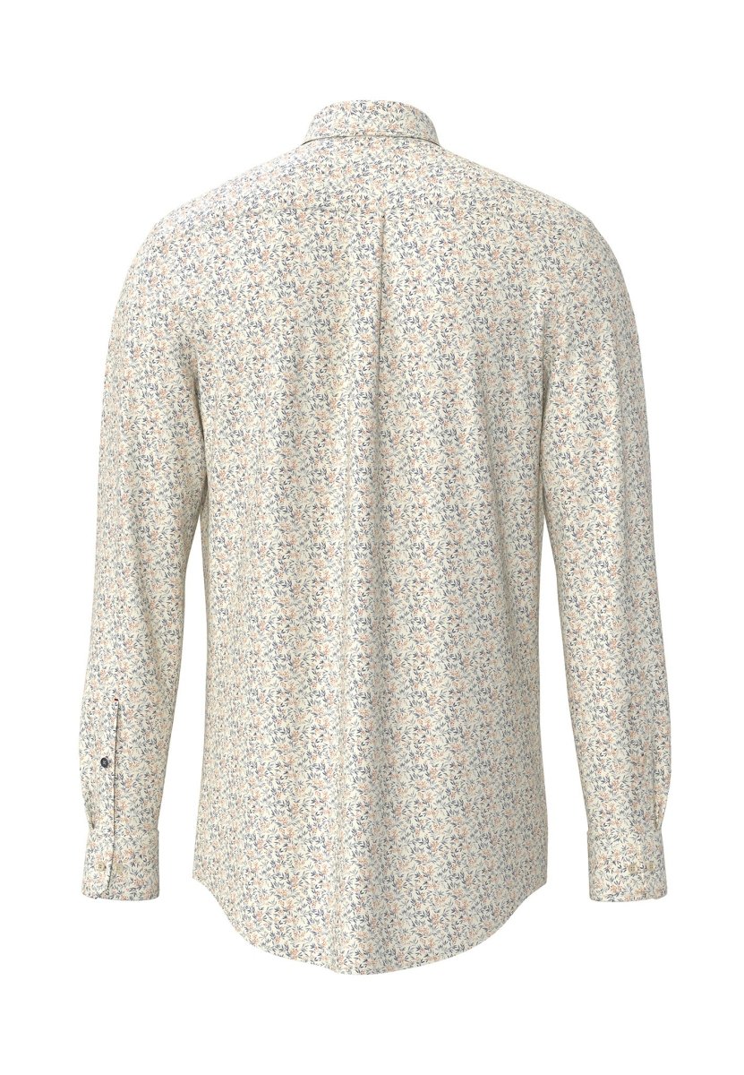 Winter Flower Print, Button Down Shirt - RUTHERFORD & Co