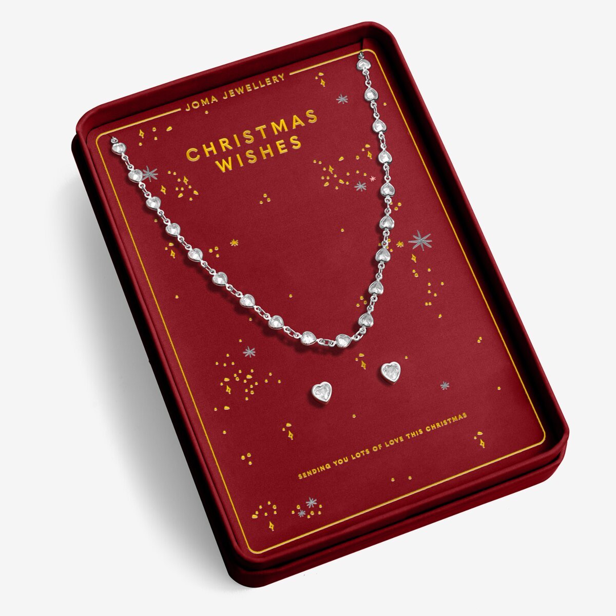 With Love 'Christmas Wishes' Necklace and Earrings Set - RUTHERFORD & Co