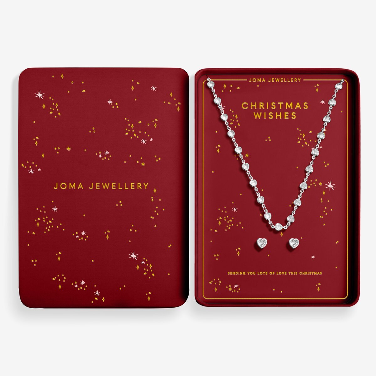 With Love 'Christmas Wishes' Necklace and Earrings Set - RUTHERFORD & Co