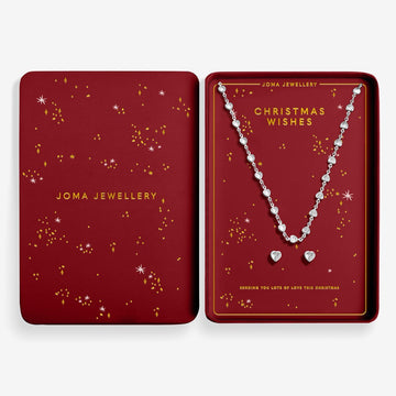 With Love 'Christmas Wishes' Necklace and Earrings Set - RUTHERFORD & Co