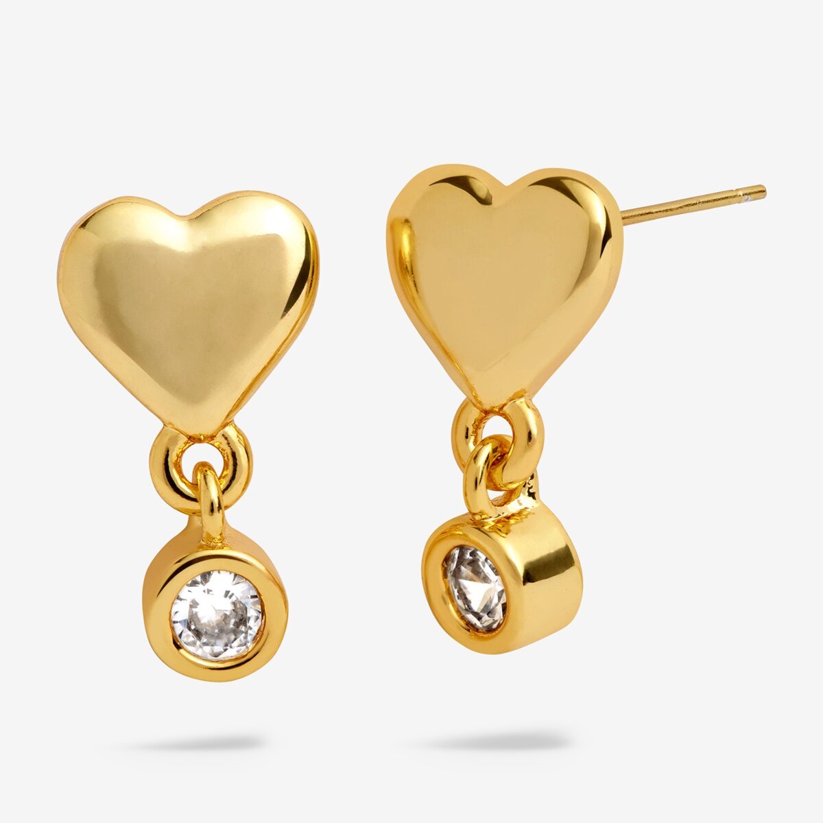 With Love 'Heart of Gold' Necklace and Earrings Set - RUTHERFORD & Co