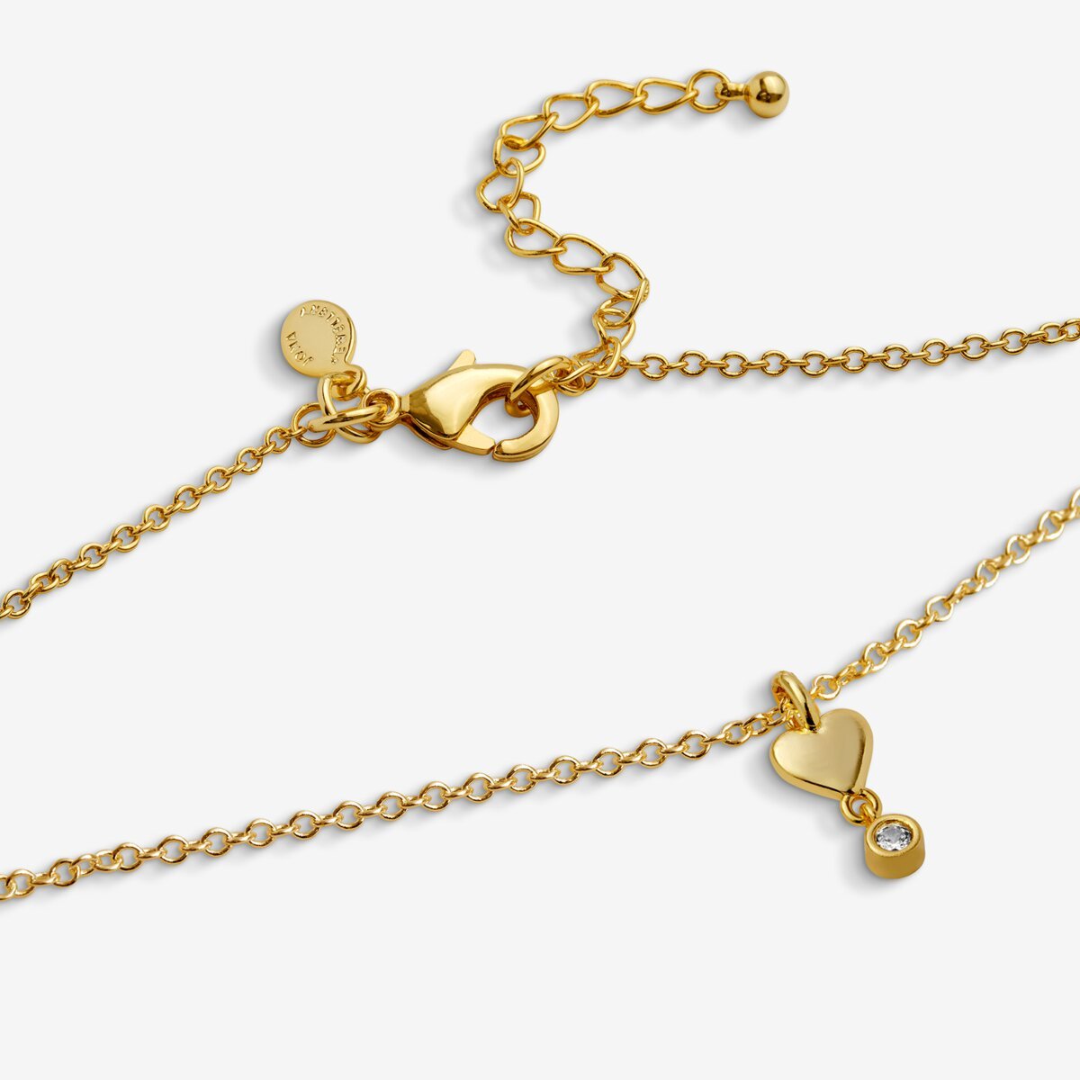 With Love 'Heart of Gold' Necklace and Earrings Set - RUTHERFORD & Co
