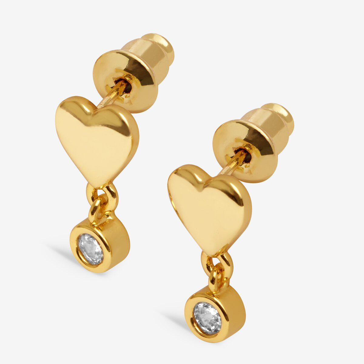 With Love 'Heart of Gold' Necklace and Earrings Set - RUTHERFORD & Co
