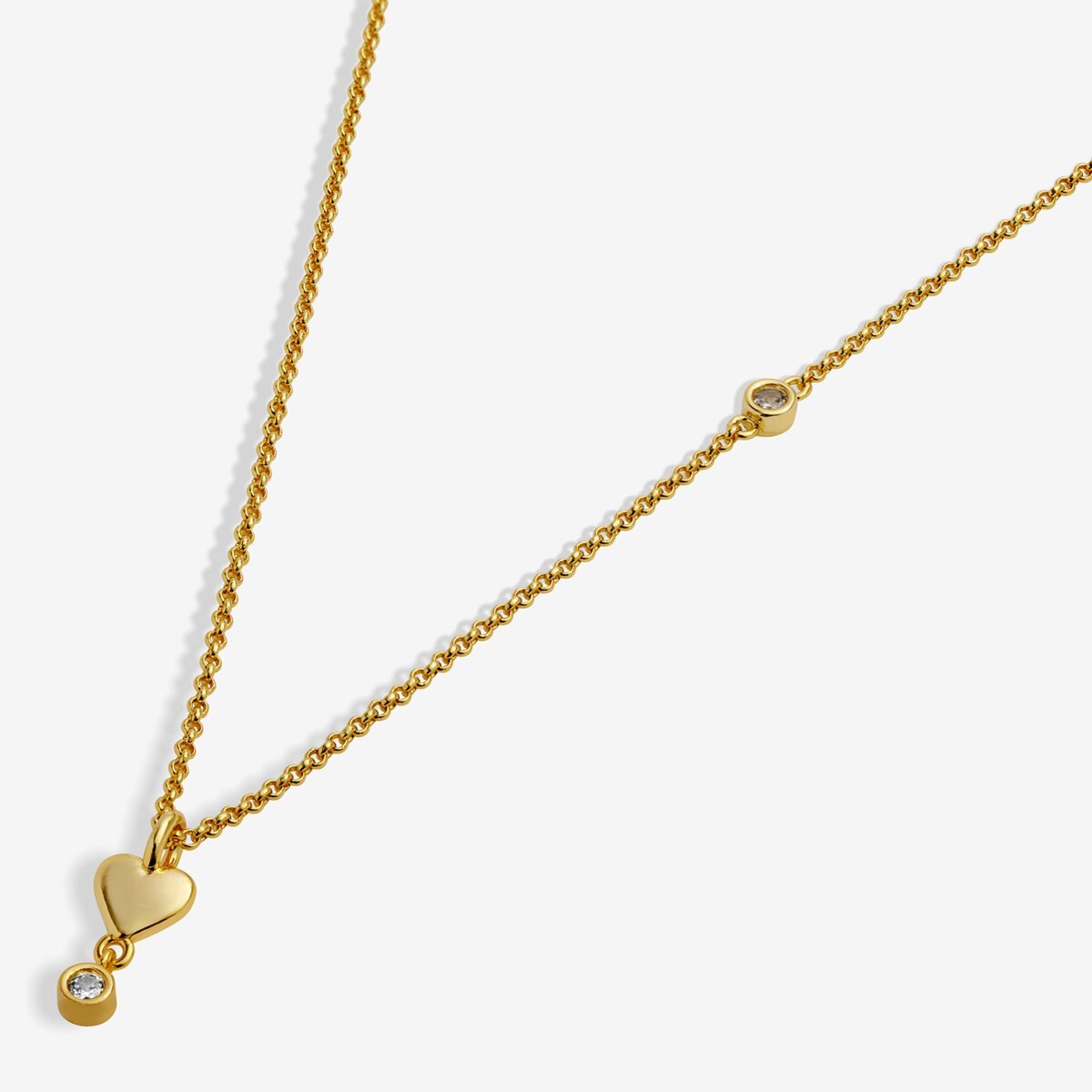 With Love 'Heart of Gold' Necklace and Earrings Set - RUTHERFORD & Co