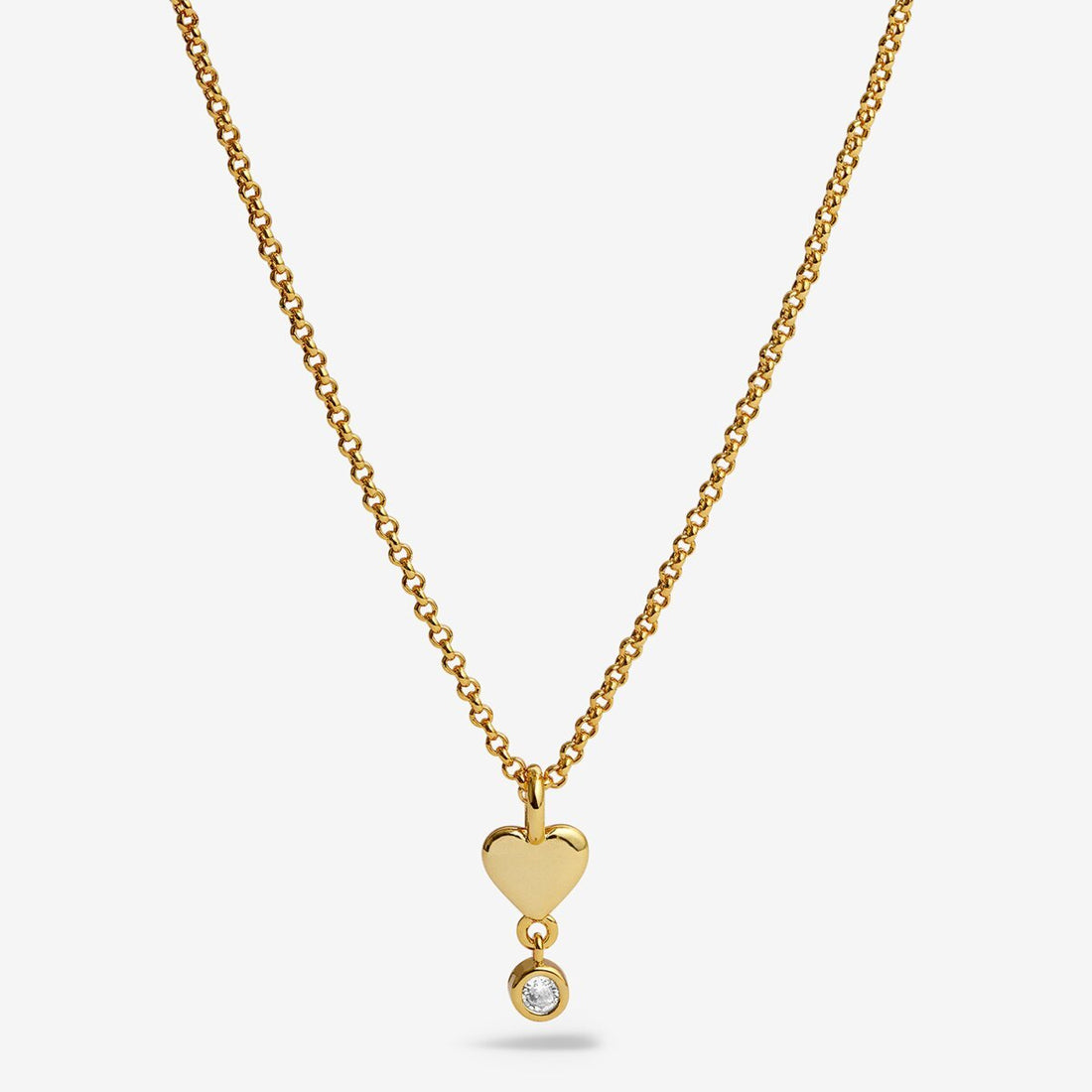 With Love 'Heart of Gold' Necklace and Earrings Set - RUTHERFORD & Co