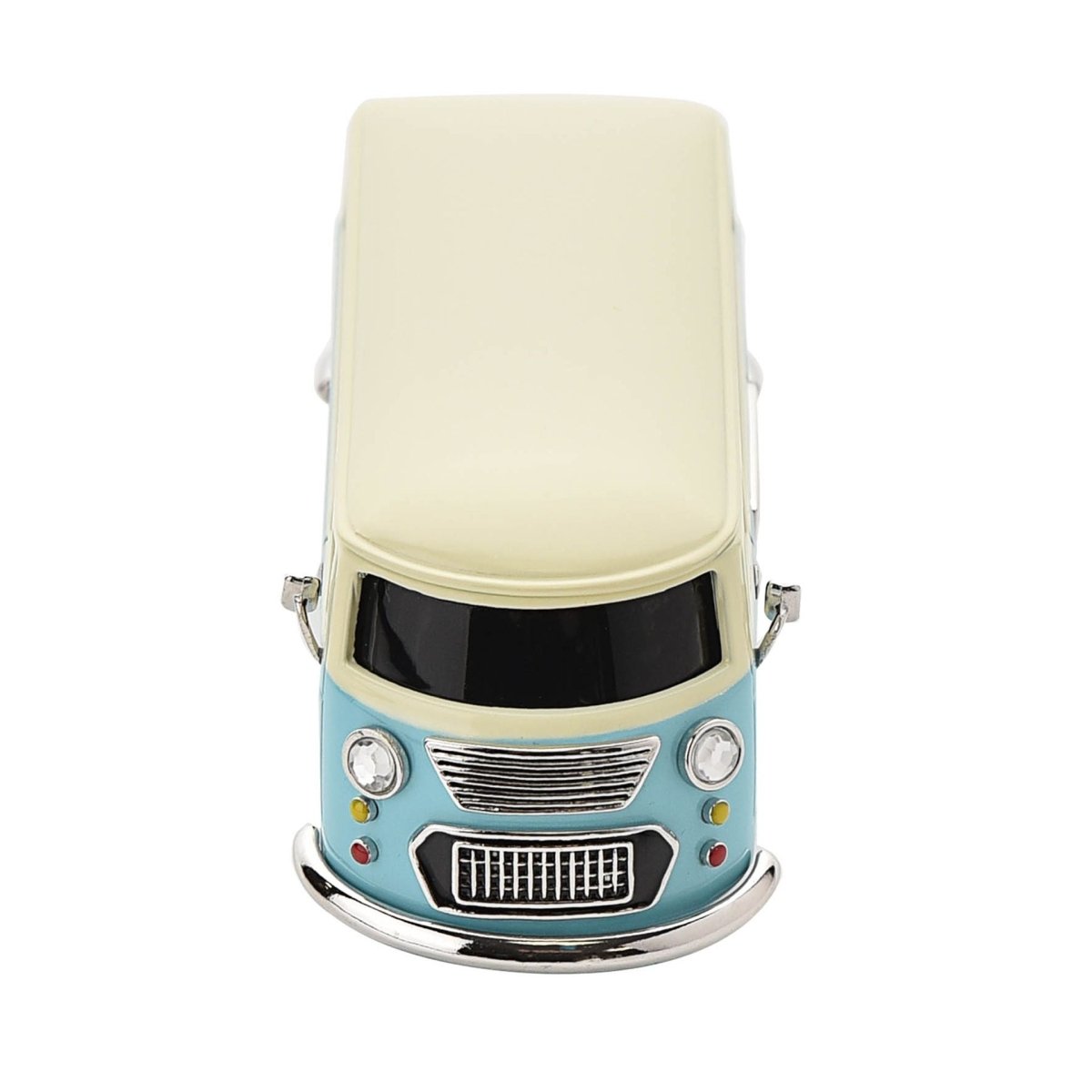 Wm.Widdop Miniature Clock Camper Van Blue - RUTHERFORD & Co
