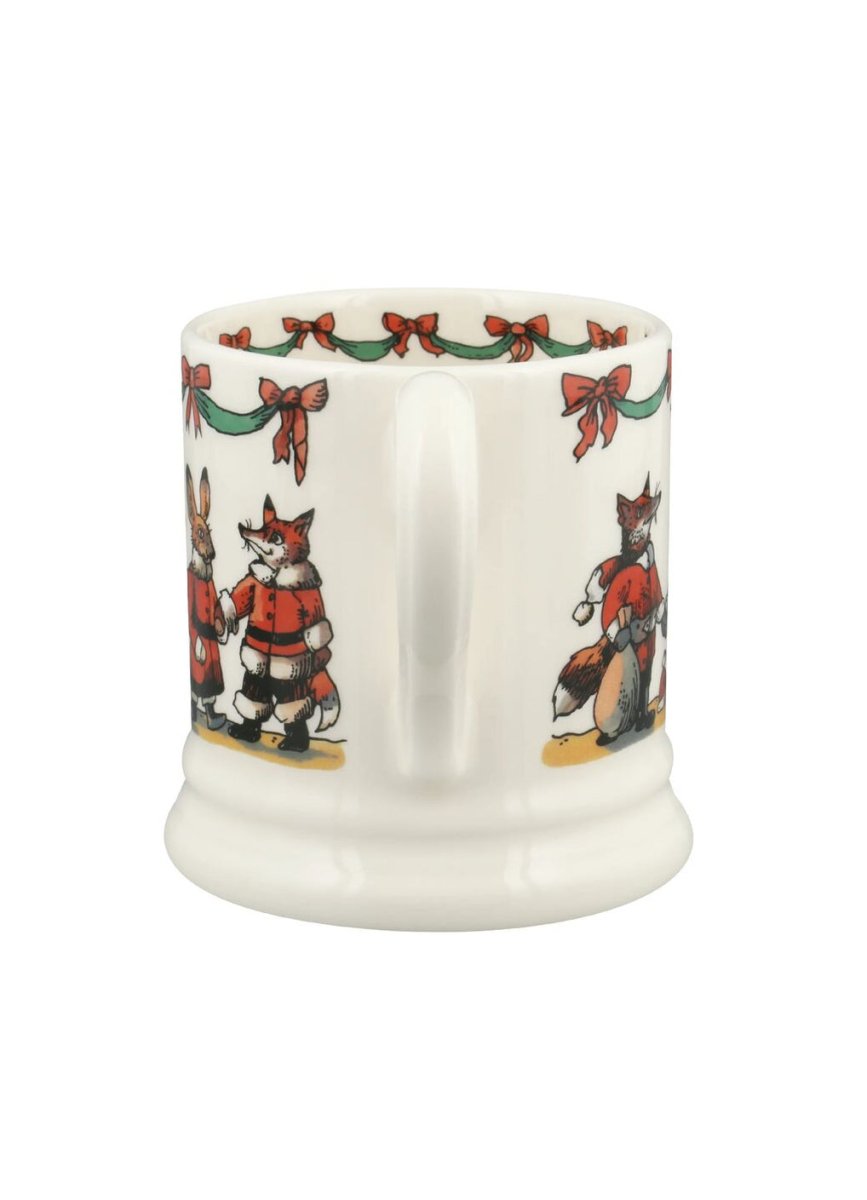 Woodland Santa 1/2 Pint Mug - RUTHERFORD & Co