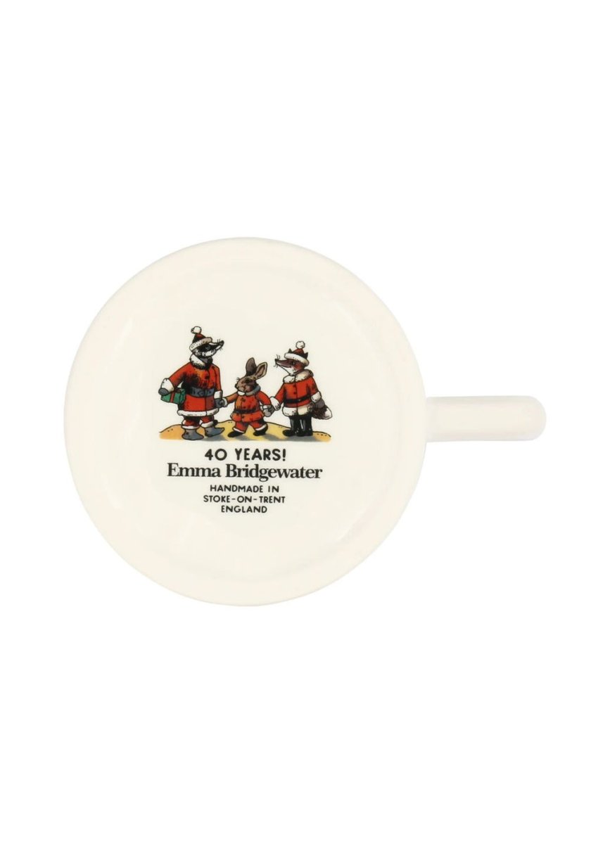 Woodland Santa 1/2 Pint Mug - RUTHERFORD & Co