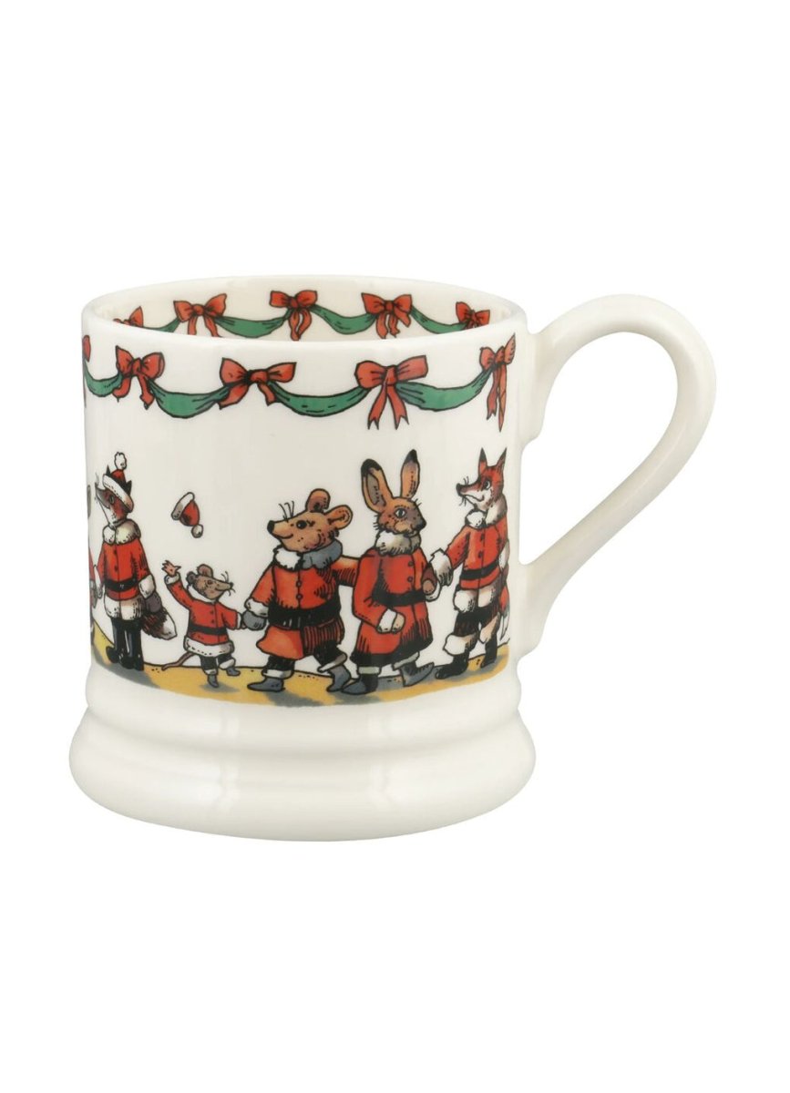 Woodland Santa 1/2 Pint Mug - RUTHERFORD & Co