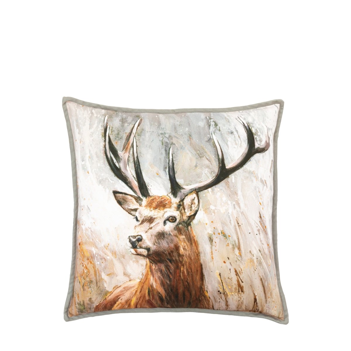 Woodland Stag Cushion - RUTHERFORD & Co
