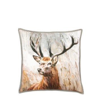 Woodland Stag Cushion - RUTHERFORD & Co