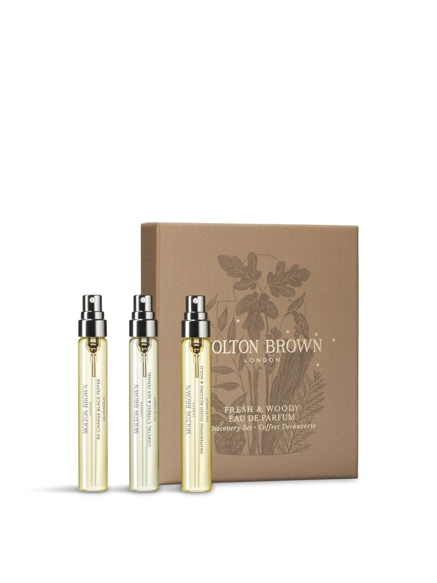 Woody & Aromatic Eau de Parfum Discovery Set 3 x 7.5ml - RUTHERFORD & Co