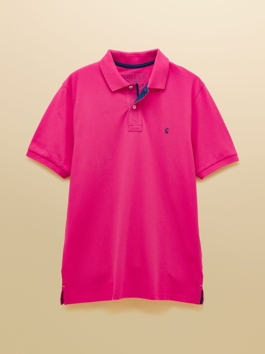 Woody Magenta Pink Cotton Pique Polo Shirt - RUTHERFORD & Co
