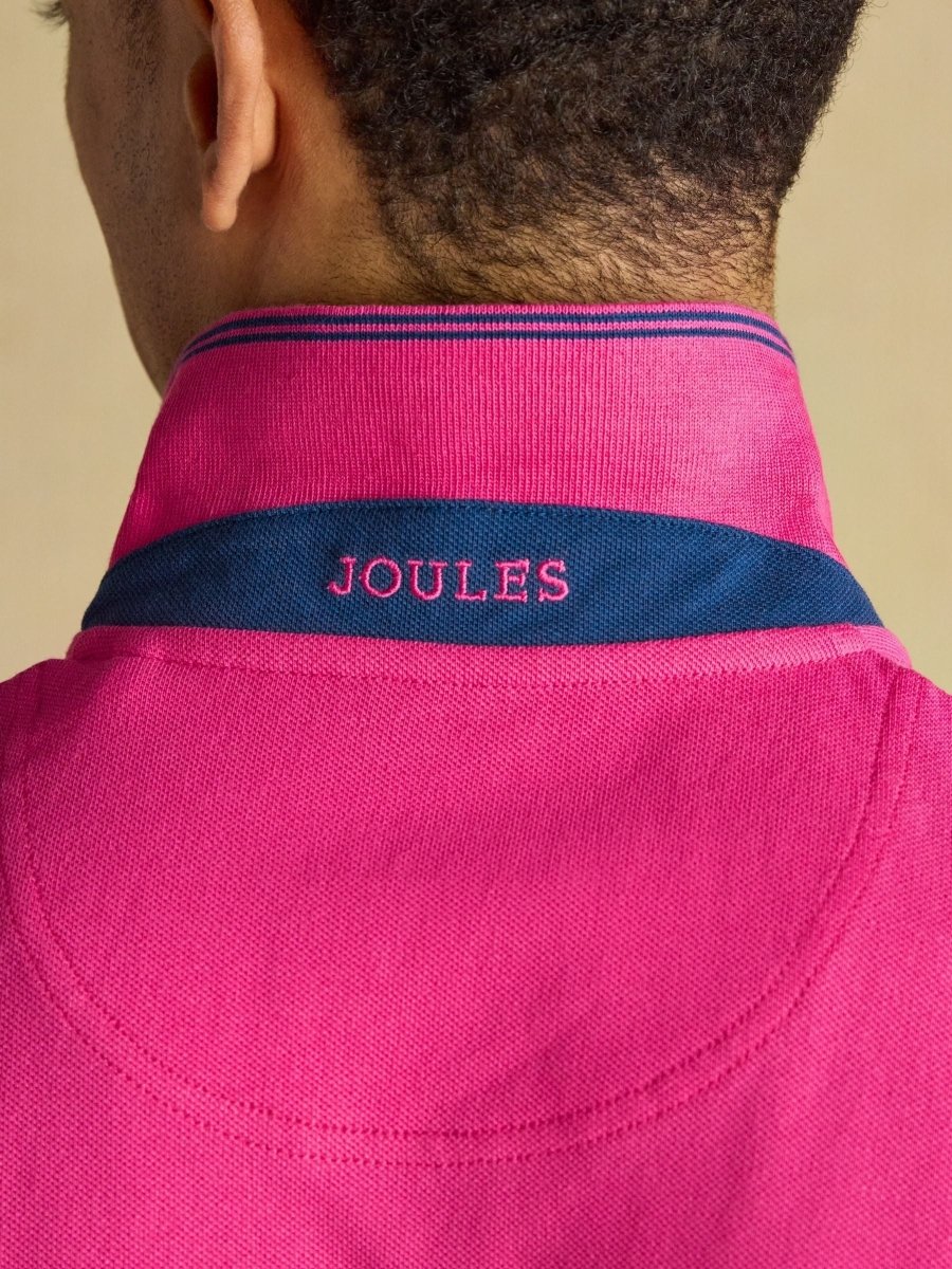 Woody Magenta Pink Cotton Pique Polo Shirt - RUTHERFORD & Co