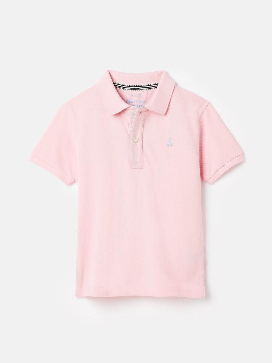 Woody Pink Pique Cotton Polo Shirt - RUTHERFORD & Co