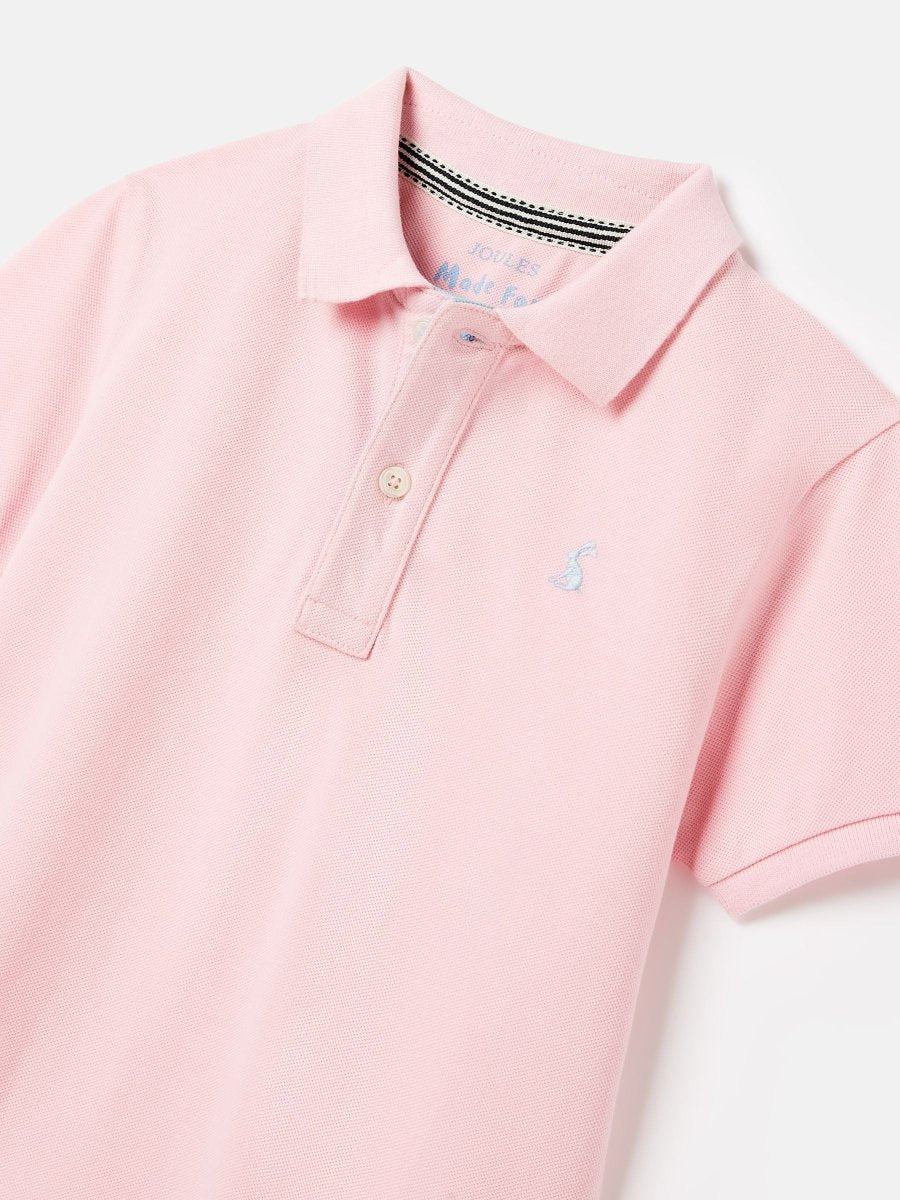 Woody Pink Pique Cotton Polo Shirt - RUTHERFORD & Co