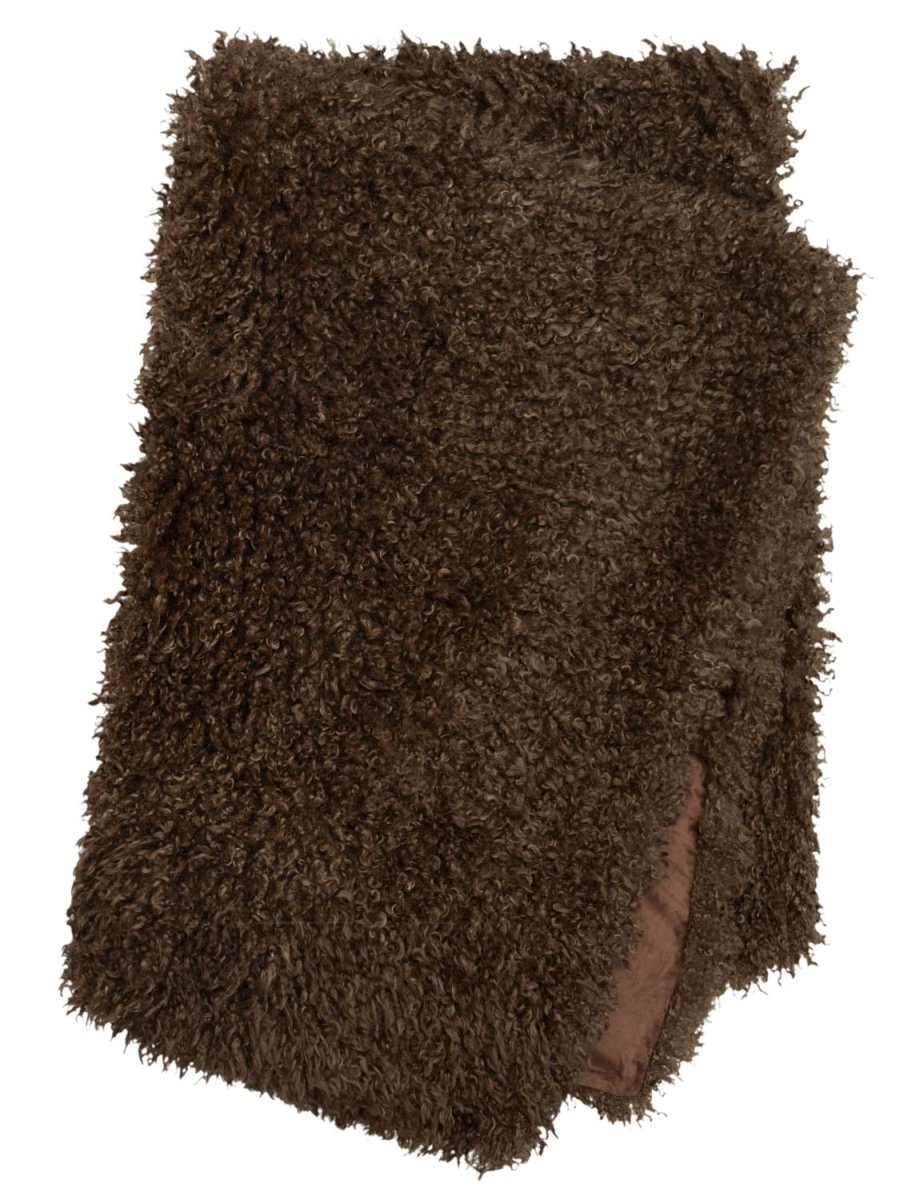 Wooly Blanket - Brown - RUTHERFORD & Co