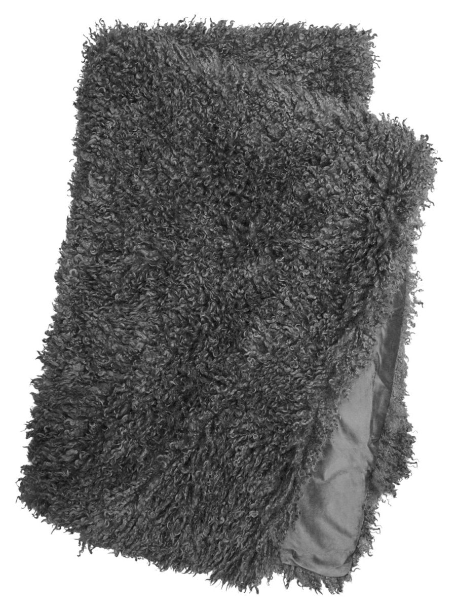 Wooly Blanket - Grey - RUTHERFORD & Co