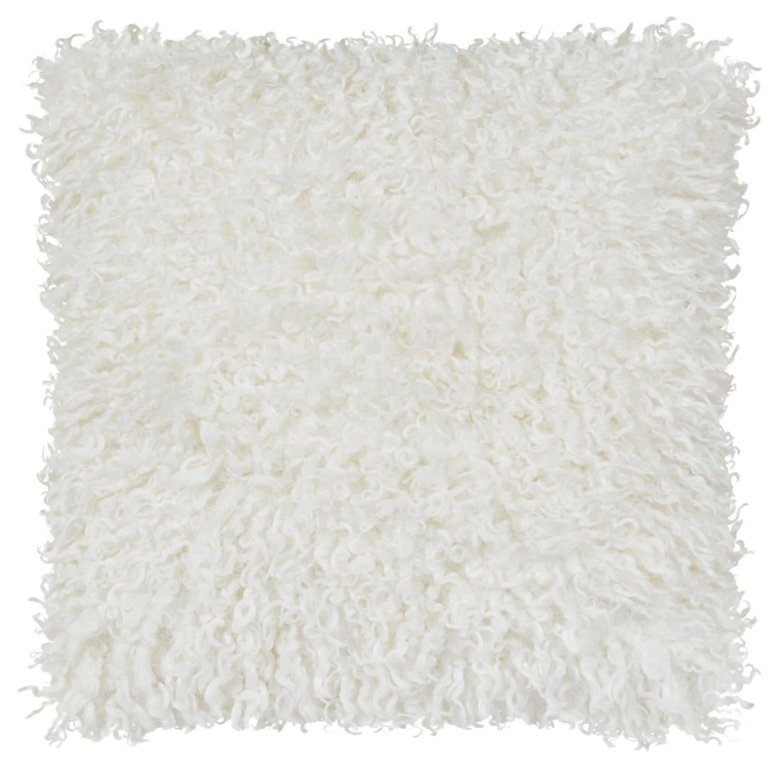 Wooly Cushion - Ivory - RUTHERFORD & Co