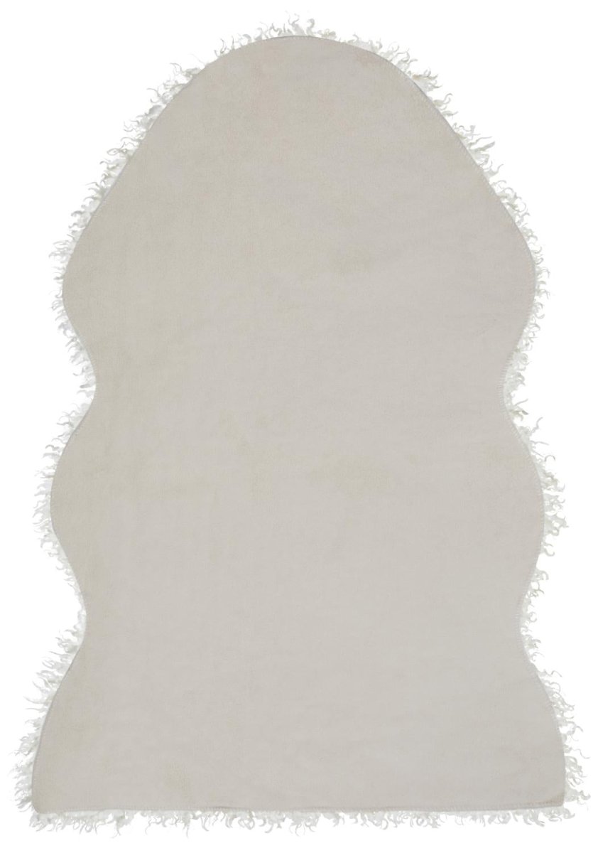 Wooly rug - Beige - RUTHERFORD & Co