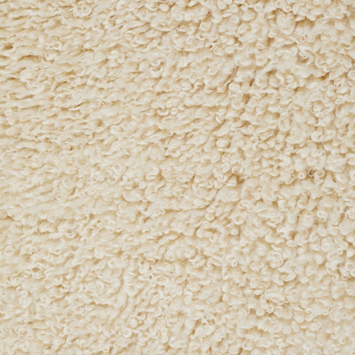 Wooly rug - Beige - RUTHERFORD & Co