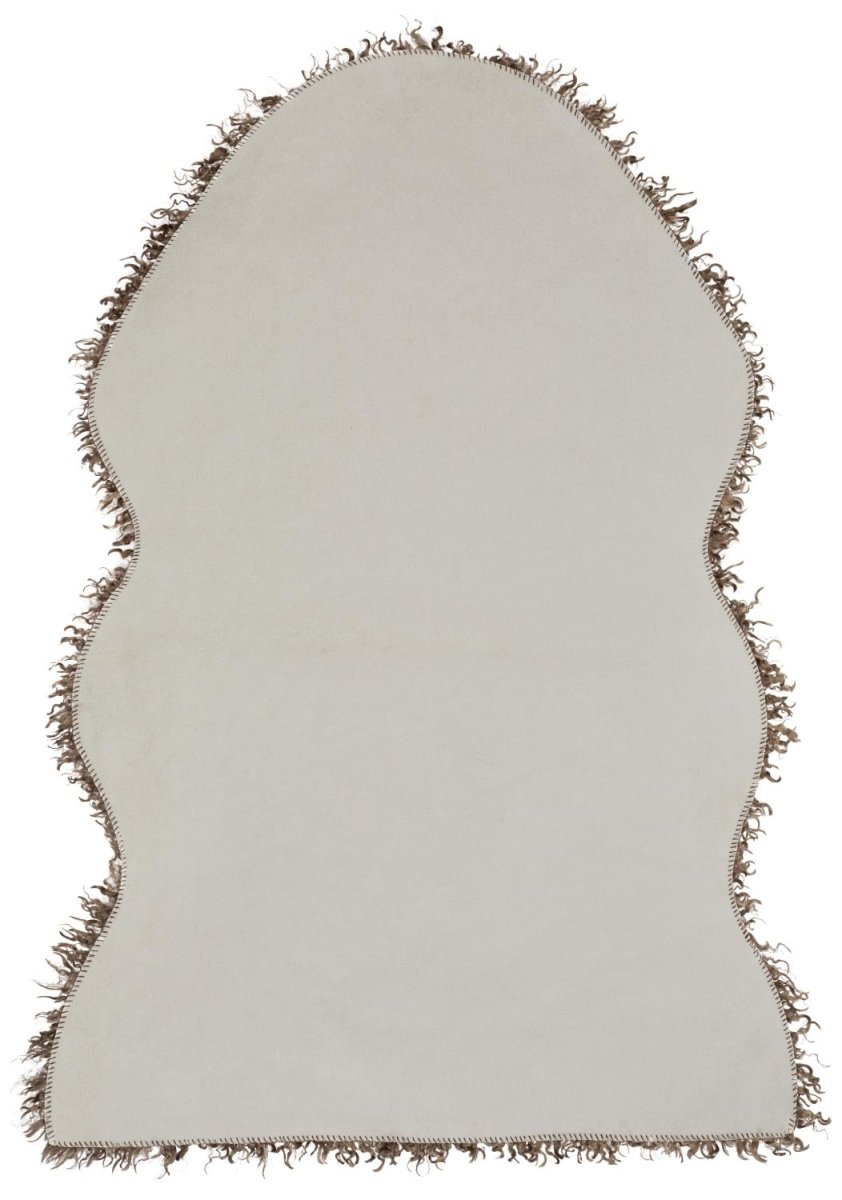 Wooly rug - Brown - RUTHERFORD & Co