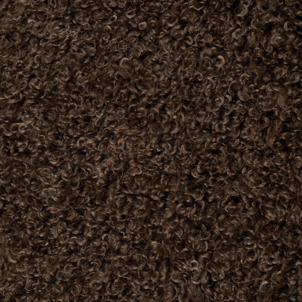 Wooly rug - Brown - RUTHERFORD & Co