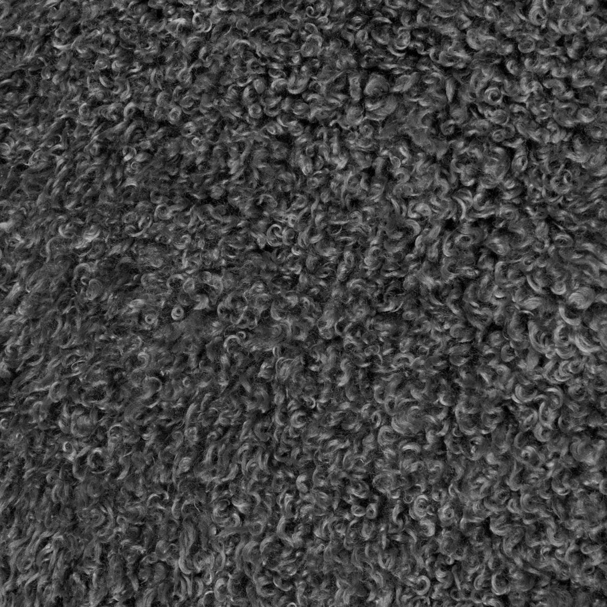 Wooly rug - Grey - RUTHERFORD & Co