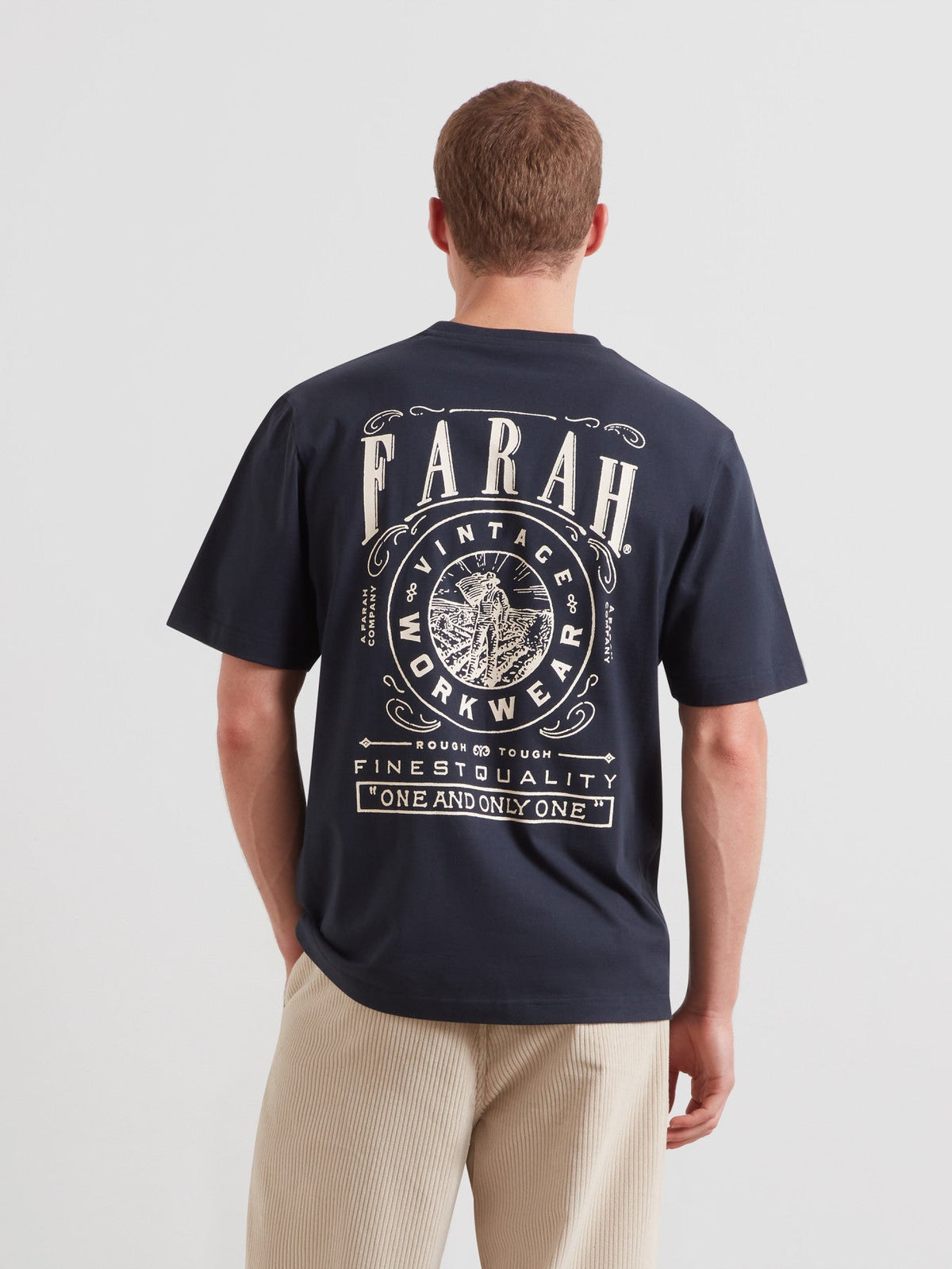 Haise Graphic T-Shirt In True Navy