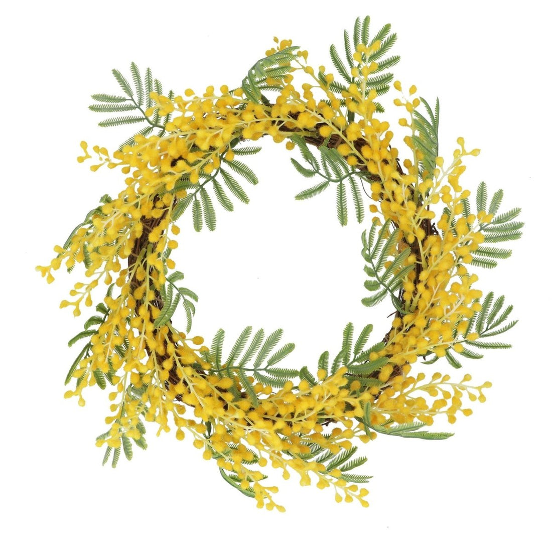 Wreath 31cm - Mimosa - RUTHERFORD & Co