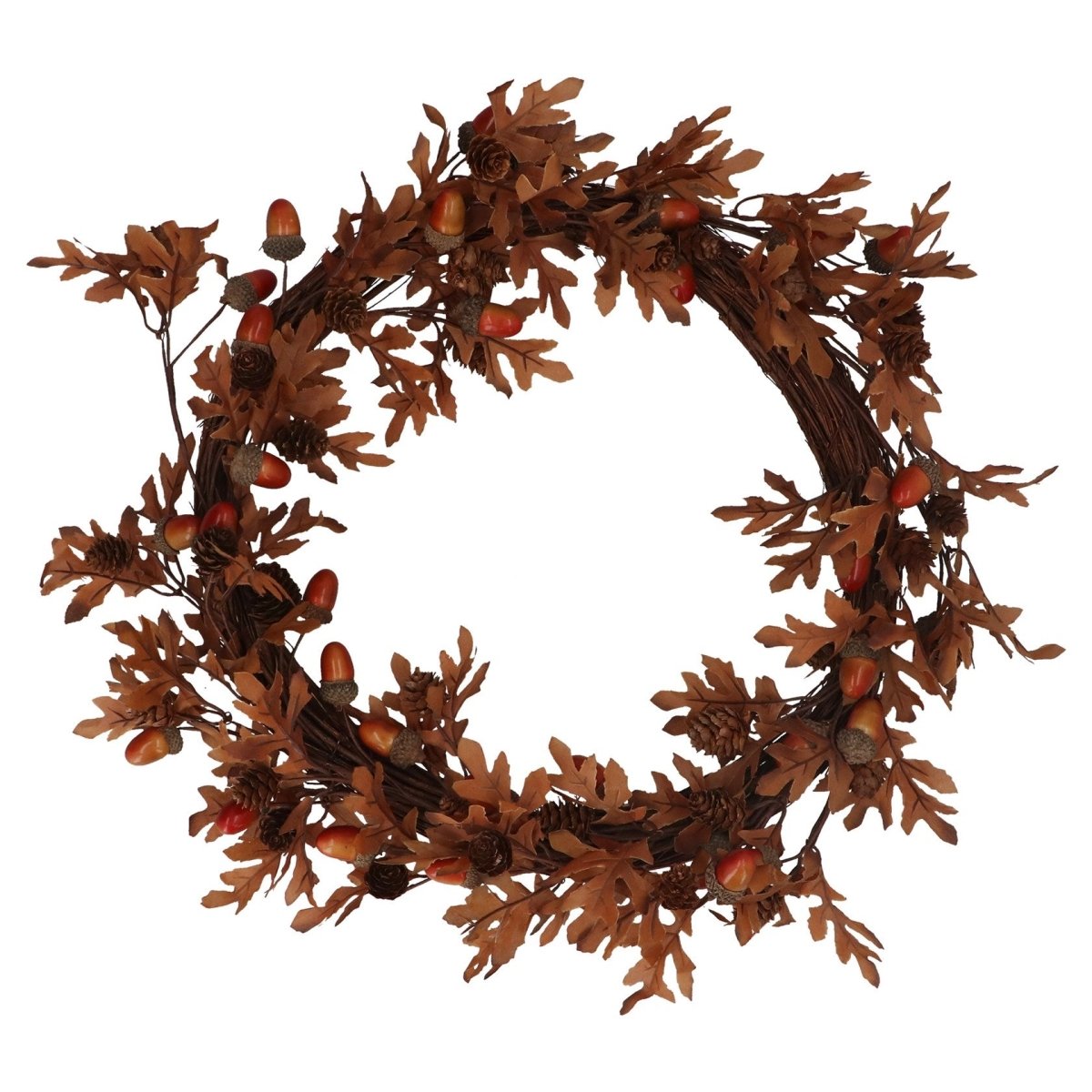 Wreath 55cm – Acorn/Cone - RUTHERFORD & Co