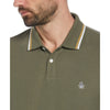 Organic Cotton Pique Polo Shirt With Tipped Collar