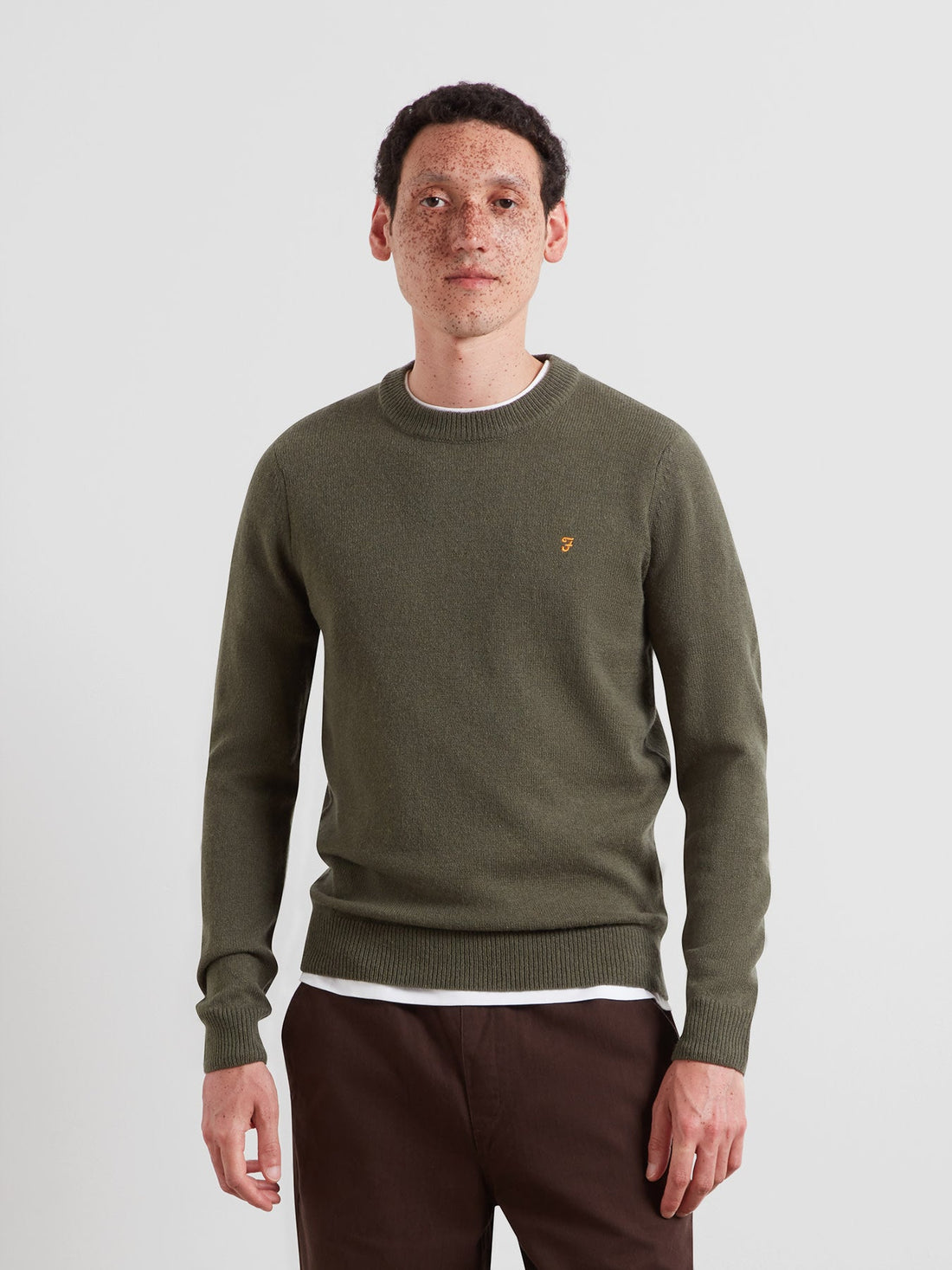 Maidstone Lambswool Sweater In Rosemary