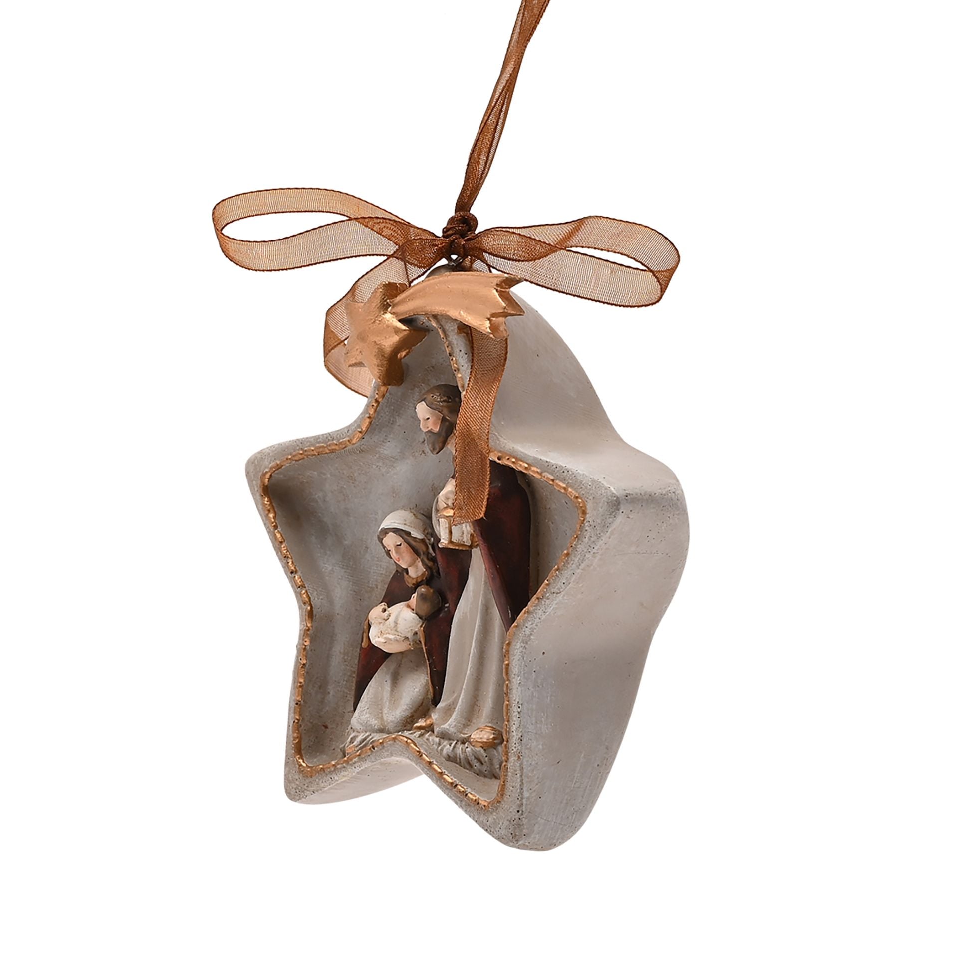 Nativity Star Shaped Decoration