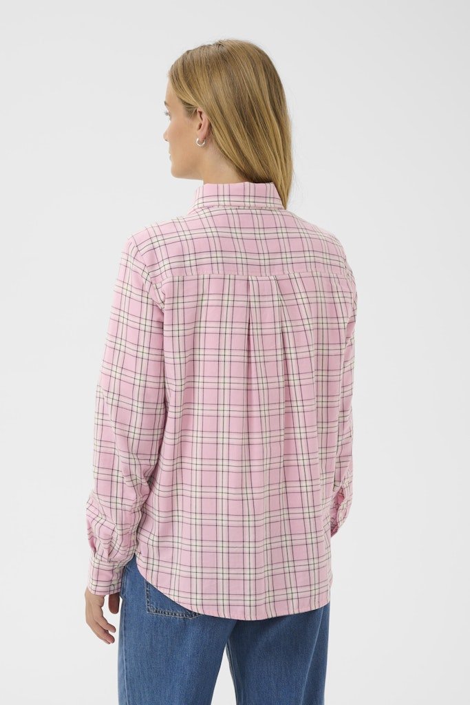 YanaPW SH Pink Check - RUTHERFORD & Co