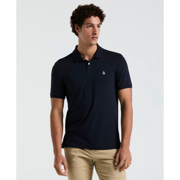 Daddy Pique Polo Shirt In Dark Sapphire