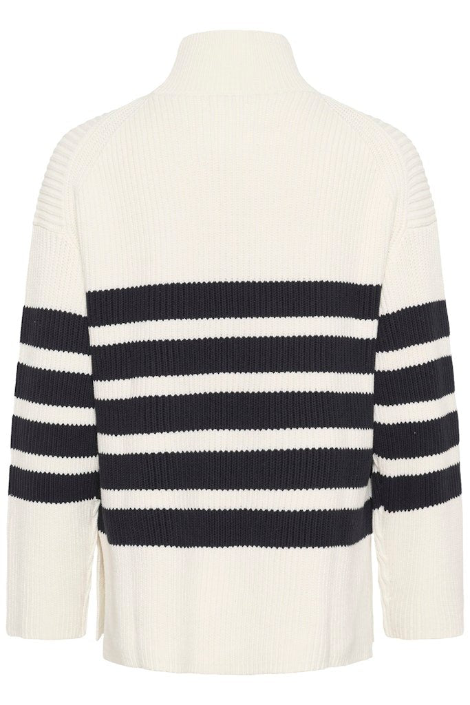 ZiyaPW PU Dark Navy Stripe - RUTHERFORD & Co